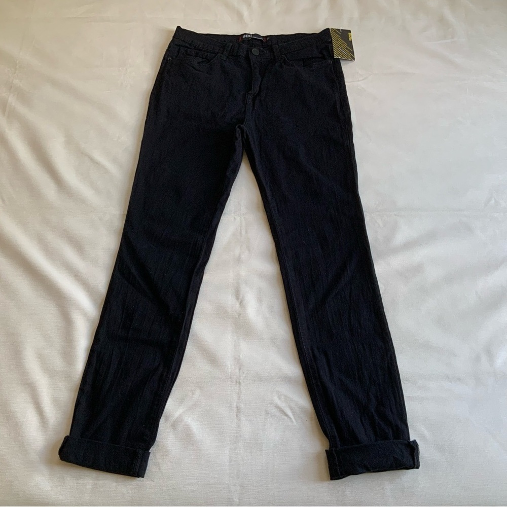BDG High Rise Cigarette Jeans in Black